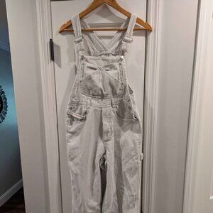 XS S London London vintage corduroy overalls white ecru cream